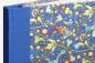 Preview: Notebook blue golden fruits